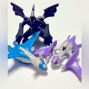 Pokemon Latios, and Zekrom